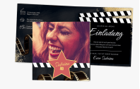 Hollywood-Einladung zum Geburtstag