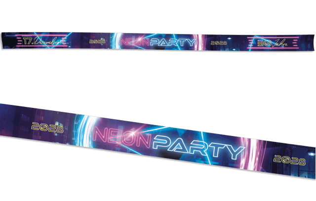 Festivalarmband NEON Party