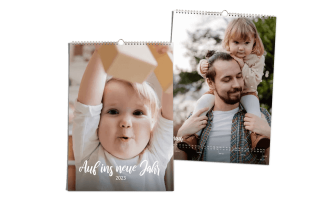 Auf ins neue Jahr | Wandkalender DIN A4