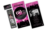 3-Fach Geburtstagskarte „70er“