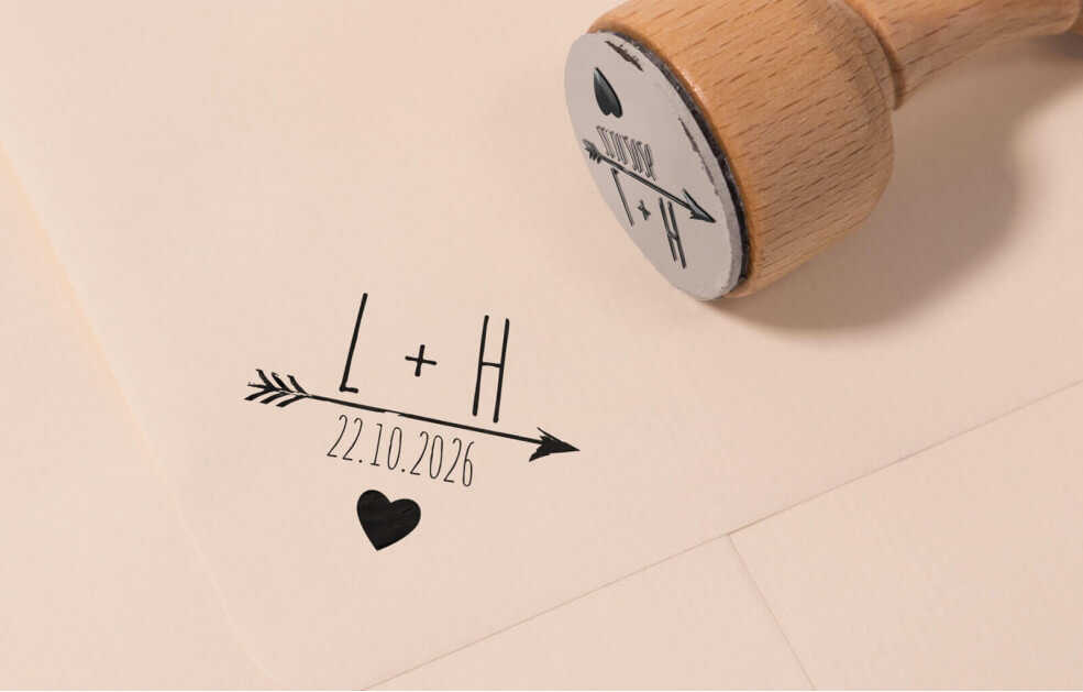 Stempel - Amors Pfeil