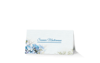 Vintageblumen Tischkarte