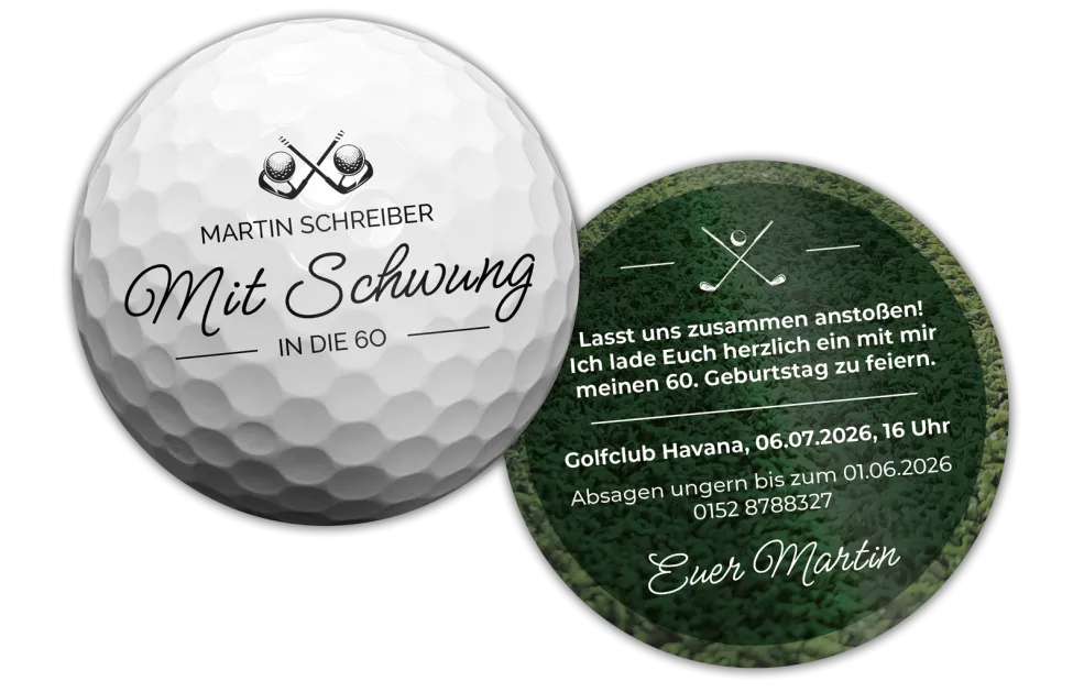 Golfeinladung