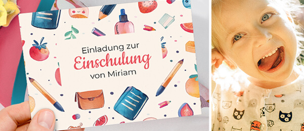 Einladung Einschulung